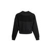 Nike Sweatshirts Women's Black Crew Neck Moderate Regular CZ1877-010