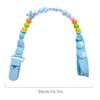 Baby Clip Holder Soother Shower Children Self-Assembly Clips Newborn Beads Chain Dummy Teether Nipples Dental