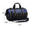 600 W/ Multi Pockets Tool Bag Organizer Water Resistant Belt Pouch Storage Portable