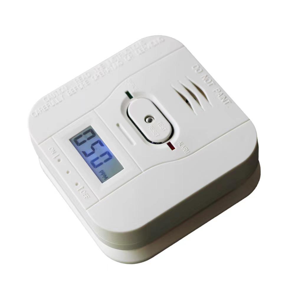 Carbon Monoxide, Smoke, and Temperature 3-in-1 Home Gas Leak Alarm