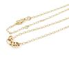 Les Trésors De Lily [J0079] - Gold Plated 'Choreography' Necklace - 15x4 Mm
