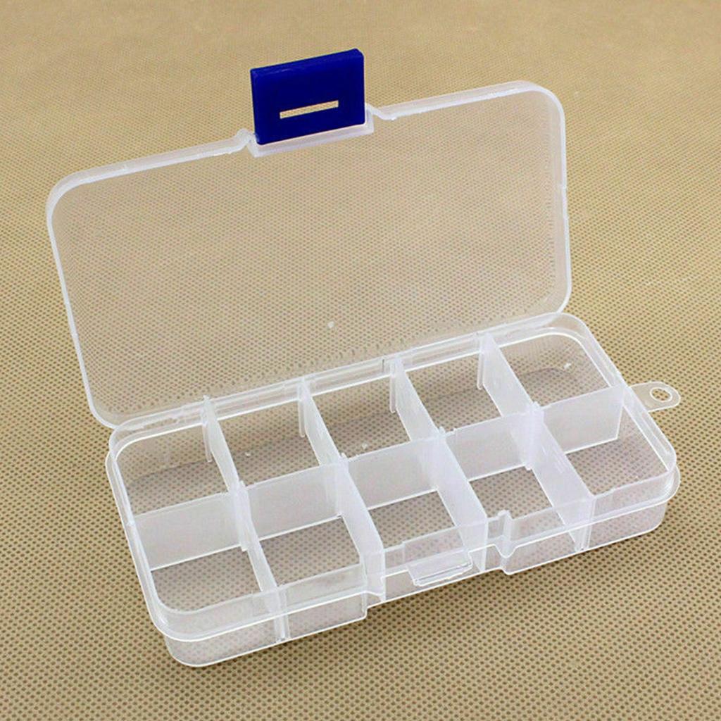 Plastic Transparent Storage for Case Multi Compartment Sewing Supplies Storage B
