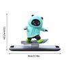 Skateboard Bear Dashboard Ornament Skateboard Bear Car Decoration Skateboard Bear Car Ornament Car Dashboard