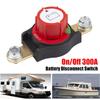 On/Off 300A Battery Disconnect Switch Top Post Battery Switch Marine Battery Switch for Car Truck Boat RV