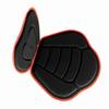 Padded Kayak Seat Cushion with Back Support and Adjustable Straps for Boating Canoeing Kayaking Fishing