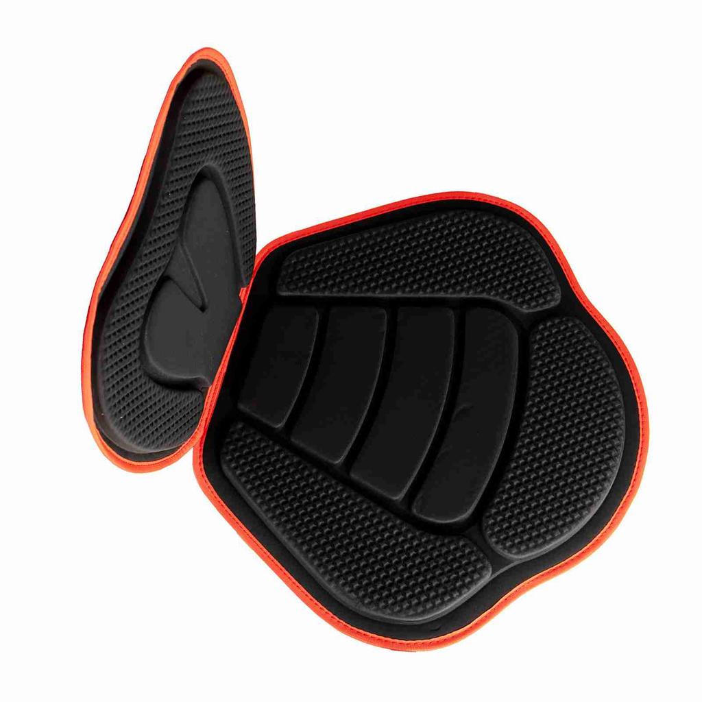 Padded Kayak Seat Cushion with Back Support and Adjustable Straps for Boating Canoeing Kayaking Fishing