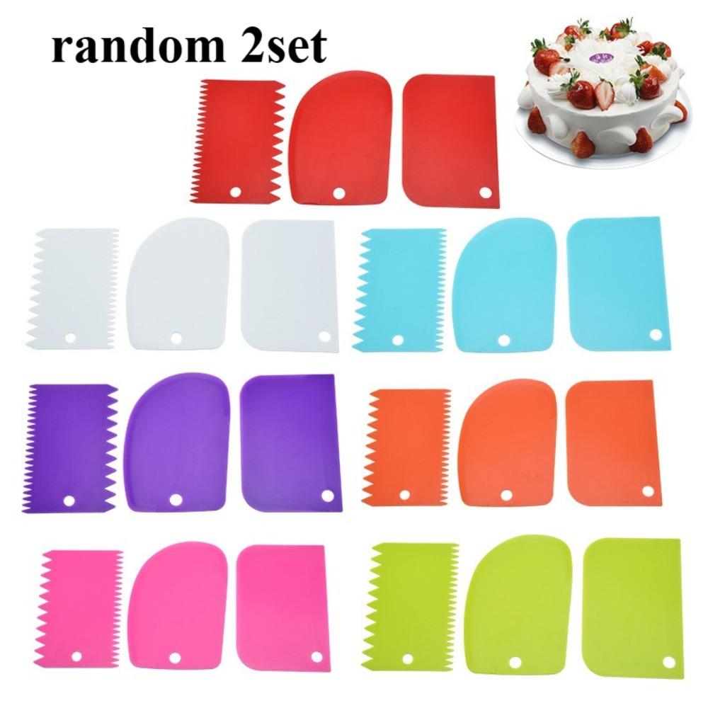 

Cake Offset Spatula Stainless Steel Icing Spatula with PP Plastic Handle Cake Decorating Frosting Spatula