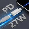 10-1Pcs IOS Female To Type C C Male Adapter PD27W Fast Charging High-speed Data Transfer Converters for IPhone 15 Pro Max Plus