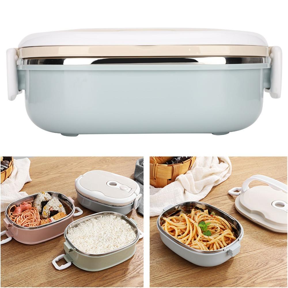 Stackable Design Stackable Bento Box 1 Tier/2 Tier/3 Tier Insulated Lunch Container For Adults 1 Layer