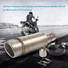 38-51mm Frosting  Colour Oblique Tail Refit Exhaust Muffler With Fit for Motorcycles ATV Universal
