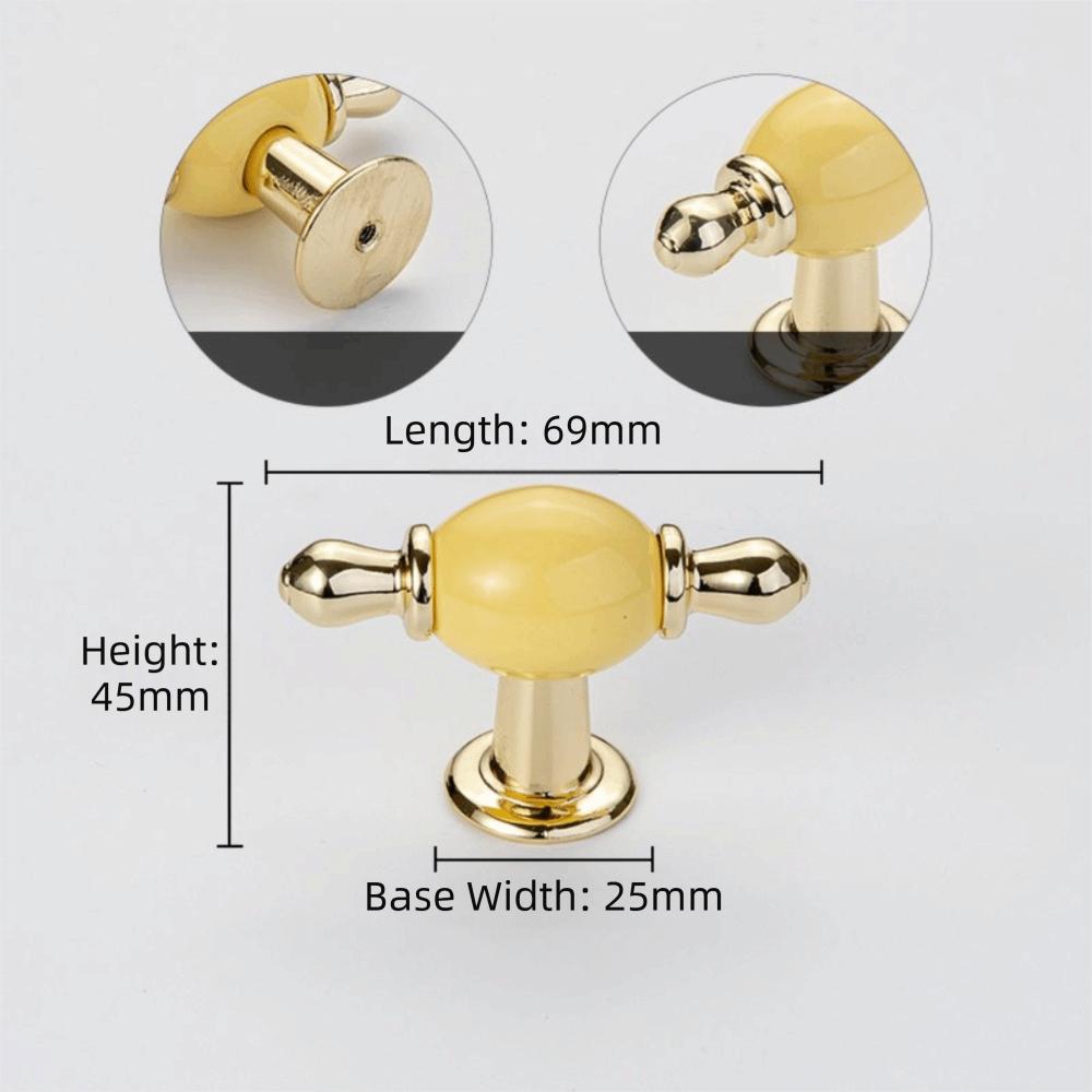 Colorful Cabinet Handles Modern Door Handles Fashion Furniture Pulls  Dressing Table