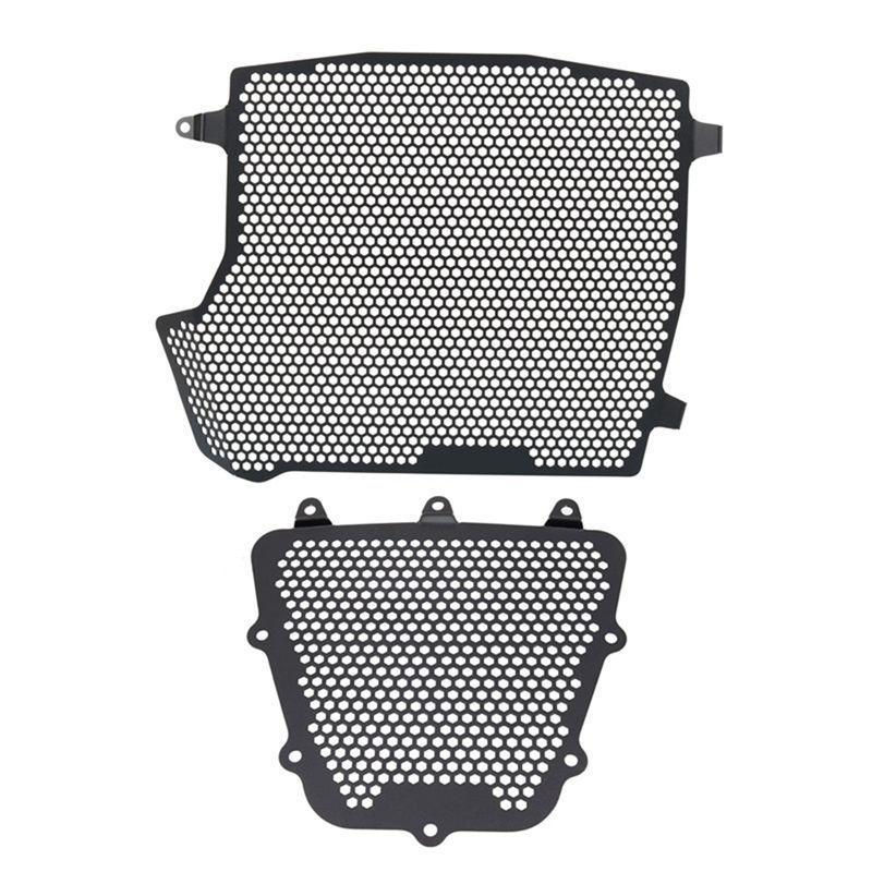 Leading-Edge-Motorcycle Radiator Guard Grille Cover Oil Cooler Guard Grill Protector For Ducati Xdiavel X-Diavel S 2016-2023