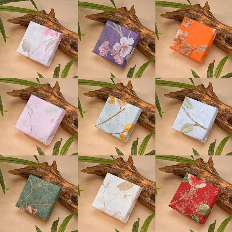 1Pc Rectangle Practical Cardboard Gift Printed Antique Style Packaging Box Hair Accessory Box Jewelry Box