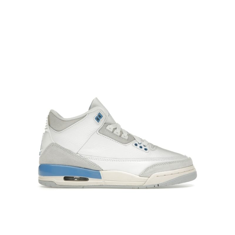 

Air Jordan 3 Retro GS Lucky Shorts Summit White Legend Blue Kids Shoes DM0967-101 36.5