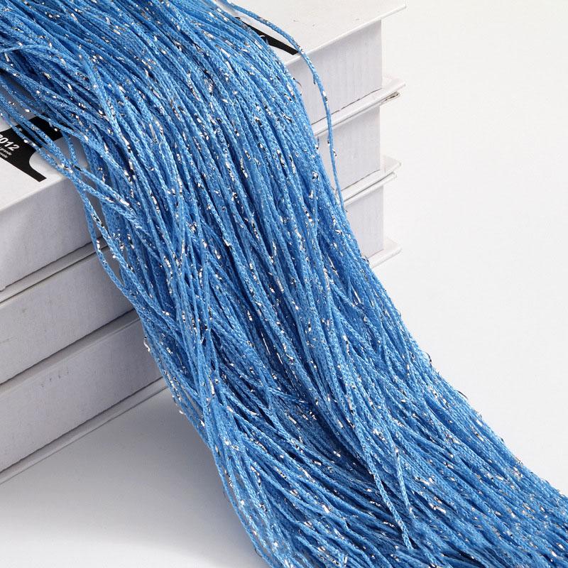 Neuer 1 Stück 100x200cm Glitzer Faden Günstiger Türvorhang Perlen Raumteiler Perlenfransen Polyesterstoff Fensterpaneel 1x2m