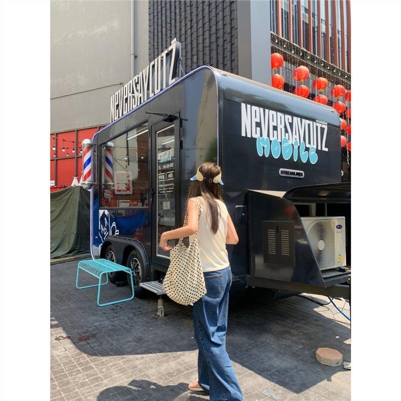 Song Hye Qyo Gepunktete Weiße Canvas Tasche Bangkok Tragen Lässige Große Kapazität Tasche Umhängetasche Neu