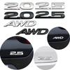 Auto 3D Metal  2.0 2.5 AWD Logo Car Side Rear Trunk Emblem Decal Chrome Sticker For Mazda MS MX30 MX5 CX 5 CX3 CX4 CX7 Atenza Kyljh99