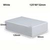 New Waterproof Project Enclosure Boxes ABS Plastic White Black Storage Case 9 Styles Housing Instrument Case Electronic Supplies