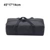 600D Oxford Cloth Storage Bag Black Carry Bag Extended Handle Outdoor