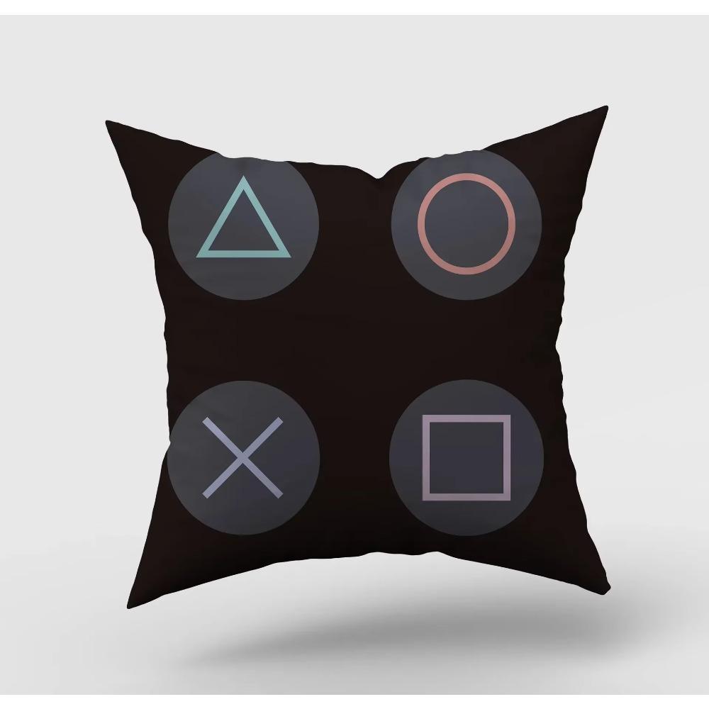 Home Decor Cushion Covers Video Game  Vintage Pillow  Sofa Bed Seat   Gaming Fan Cushions