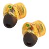 Wireless Earbud Transparent Bluetooth Noise Canceling Exercise Headphone for Tik Tok Page Flip Yellow