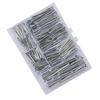 350Pcs Hardware Nails Assortment Set Picture Hanging Nails Iron Wall Nails with Box for Hanging Picture Craft Projects