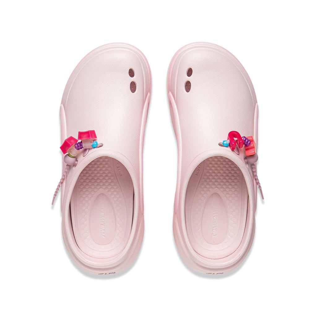 YINGXIONGLIANMENGYONGCHIPAIDUI X Li Ning Soft Clogs Unisex Pink AGAV001-9