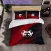 Stade Rennais FC Themed Bedding 3Pcs Duvet Cover Set Decorative Bed Linen For Teen Room Home Decoration