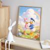 Disney Diamond Painting 5D DIY Full Circle Diamond Painting Kit Donald Daisy Home Bedroom Wall Decor Crafts