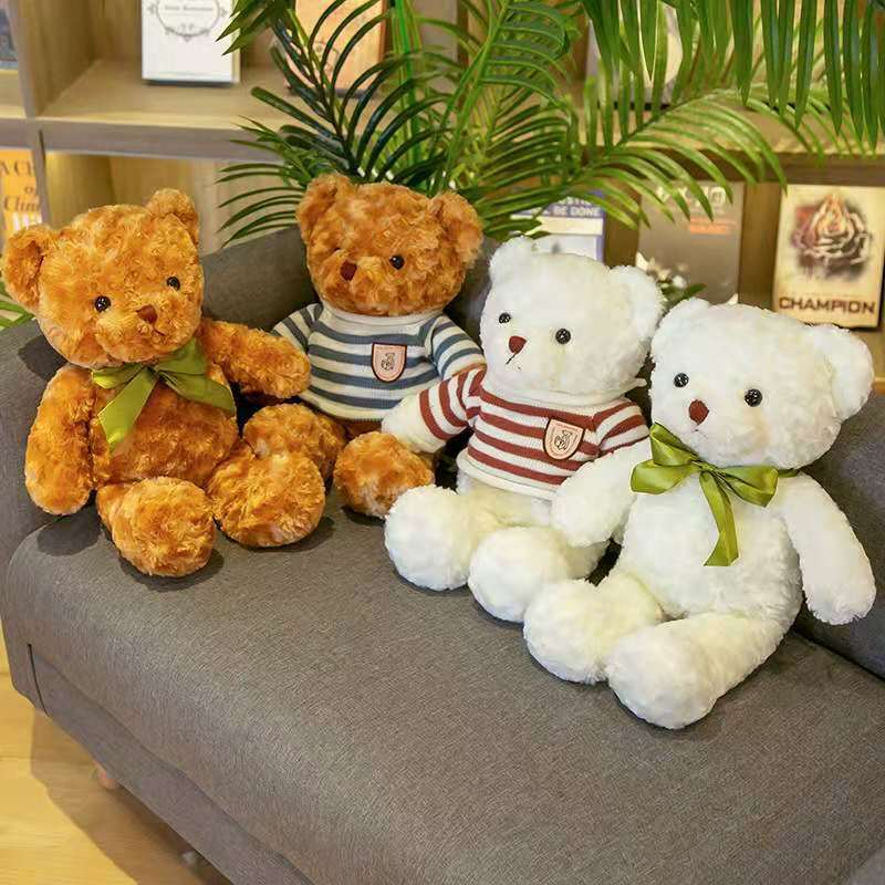 Teddy Bear Doll Plush Toy Children's Pillow Rag Doll Night Market Gift Gifts Gifts Floor Stand