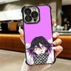 Anime D-Danganronpa Soft Phone Case For iPhone 15 16 17 Air 14 Pro Max 16E Plus 13 12 Mini Plating Anti-Fall Fundas