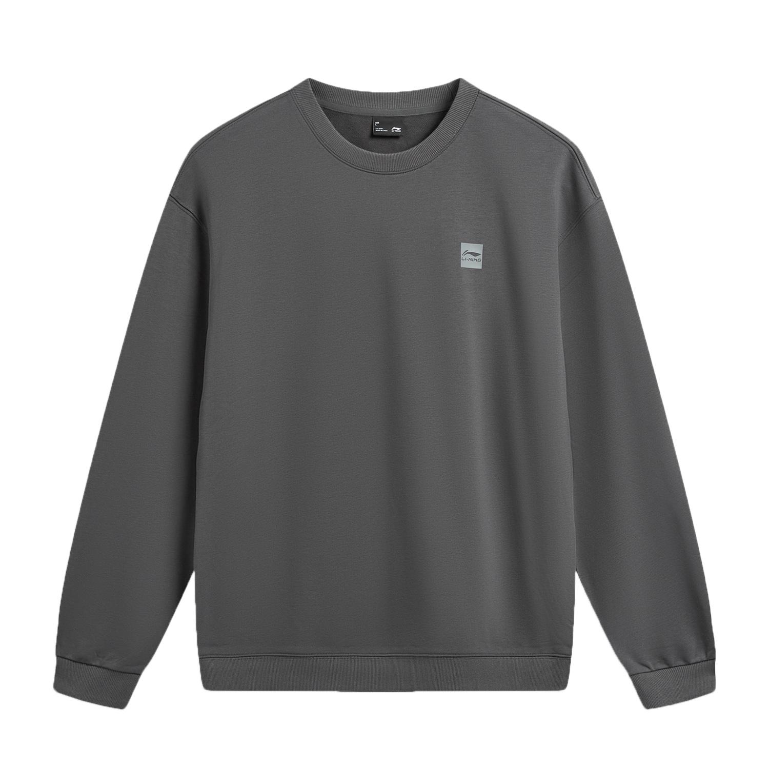 Свитшот унисекс с круглым вырезом свободного кроя из серии Li Ning Sports Lifestyle AWDW379-3 XS