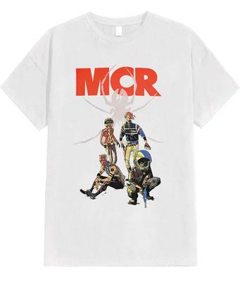MCR Merch My Chemical Romance - Killjoys Pinup White - T-Shirt Size S-5XL Unisex T-Shirt