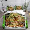 Fashion Mars Attacks! (1996) Bedding Set Single Twin Full Queen King Size Bed Set Kids Bedroom Duvetcover Sets Bed Sheet Set