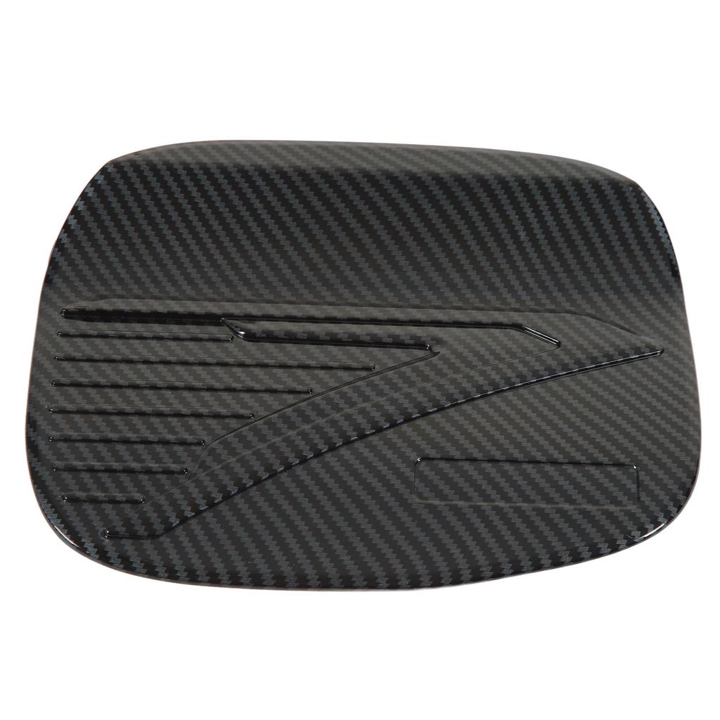 Bil Bränsletank Gaslock Skydd Kolfibermönster Exteriör Dekoration Ersättning För Mitsubishi