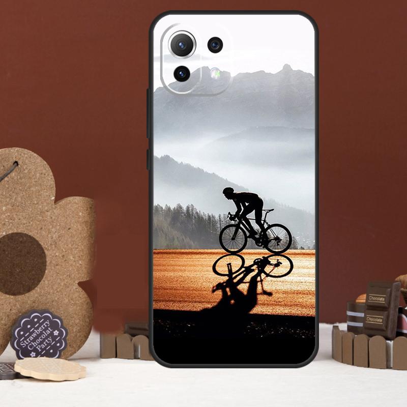 Bike Bicycle Sport Case For Xiaomi 17 Pro Max 14 15 Ultra 15T 13T 14T POCO F8 Ultra F7 F5 F6 X5 X6 X7 Pro Cover