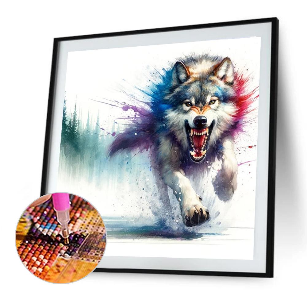 

5D DIY Полный Круглый Дрель Алмазная Картина Животных Комплект Украшения Дома Художественное Ремесло E4435