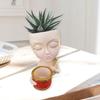 Durable Silicone Mold Silicone Casting Mould Human with Drum Shaped Silicone Craft Molds for DIY Making Resin Flowerpot