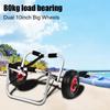 Kayak Canoe Wheel   Boat Carrier Trolley Cart Transport with 10\" Large Wheels for Convenient Storage Transport