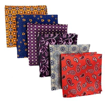 Elegant 2025 Solid Color Polyester Pocket Square for Men's Suits