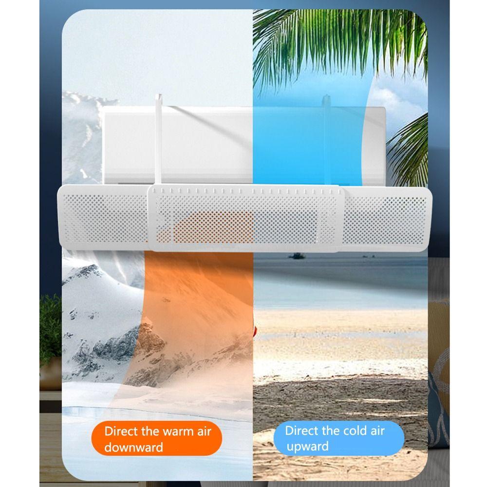 Retractable Wind Direction Baffle Anti Direct Blowing Wind Guide Air Diverter Cover  Babies