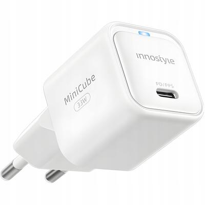 Innostyle Rýchlonabíjačka Cube Usb-C 33W USB Type C Gan II pre Samsung LED
