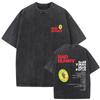 Washed Vintage Rapper Bad Bunny Un Verano Sin Ti Album Graphic Tshirt Men Women Hip Hop Fashion Pop Music T Shirts Streetwear