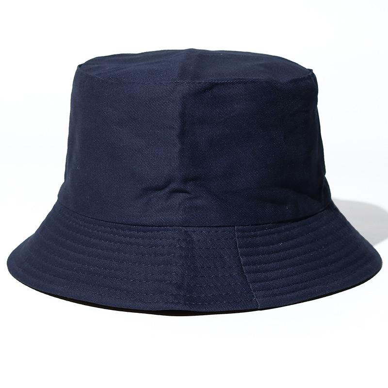 Solid Cotton Bucket Hats For Women Men Student Autumn Winter Unisex Folding Caps Hip Hop Gorros Outdoor Casual Panama Bucket Cap
