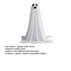 Halloween Ghost Decoration Outdoor DIY Large Lighted Cloth Ghosts with String Lights Spooky Standing White Ghost for Garden Patio Front Porch