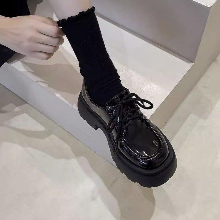 Super High Heel Lace Up Single Shoes Women Spring New Style Mary Jane Shoes Heightened Personality Women's High Heels