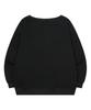 MUCENT Moa Dot Heart Logo One-Shoulder Sweatshirt (2 Colors)