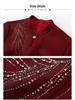 Elegant Mom's Plus Size Qipao Dress for Wedding or Celebration
