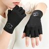 Breathable Fabric Fingerless Gloves Fingerless Design Pain Relief Gloves  Arthritis Relief