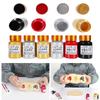 100g/bottle Water-based Bronzing Paint Oily Gold and Silver Foil Paint Tombstone Furniture Iron Gate Statue Restoration Coloring